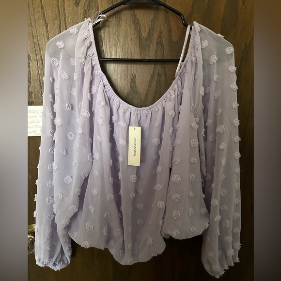 Francesca’s purple top - Picture 3 of 6